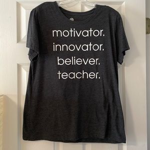 Inspirational teacher T-shirt